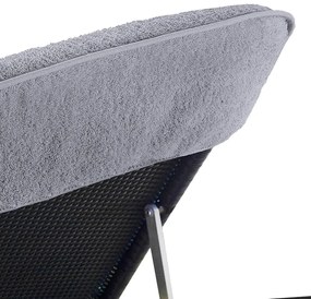 Toalhas de praia 2 pcs 75x200 cm tecido 400 GSM cinzento
