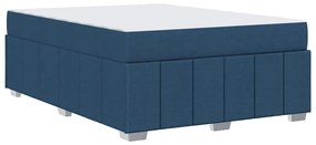 Estrutura da Cama Azul 140 x 200 cm tecido
