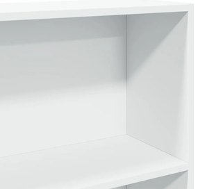 Estante 80x30x189 cm derivados de madeira branco