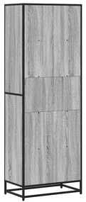 Estante 60x35x170,5 cm derivados de madeira cinzento sonoma