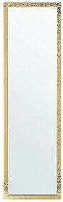 Espelho de pé dourado 40 x 140 cm BRECEY Beliani