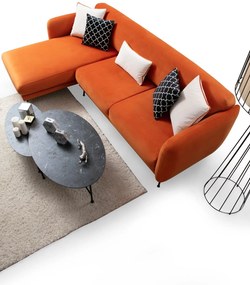 Sofá-Cama de Canto Sevilla – Laranja – 270 x 170 cm