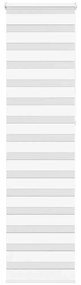 vidaXL Cortina de zebra 65x230 cm largura do tecido 60,9 cm poliéster