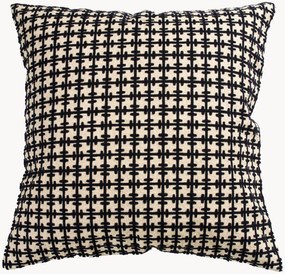 Capa de almofada de algodão com efeito linho Tekla