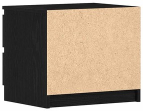 Criadouros de Canto 2 pcs Preto Carvalho 50x40x43,5 cm Madeira de Enge