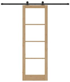 Porta Deslizante com Kit de Hardware "ORKDAL" 78x232 cm