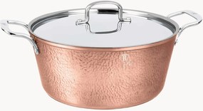 Panela antiaderente com tampa Hammered Copper