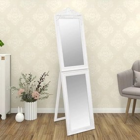 vidaXL Espelho de pé 45x180 cm branco