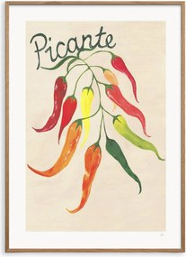 Impressão digital emoldurada Picante