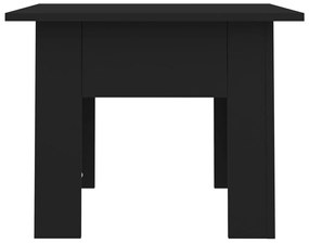 Mesa de centro 55x55x42cm derivados de madeira preto