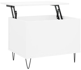 Mesa de centro 60x44,5x45 cm derivados de madeira branco