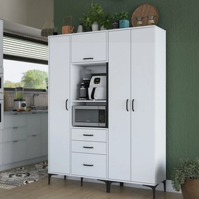 Armário Multiusos JE131 – Branco – 150 x 198,6 x 40 cm