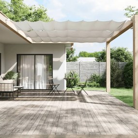 Toldo vertical 140x600 cm tecido oxford branco