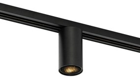 Projetores modernos pretos para sistema de calhas monofásicas GU10 35 mm - Iconic Ruby Honey