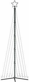 LED Árvore de Natal 495 LEDs Branco Frio 300,5 cm
