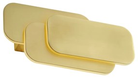 Candeeiro de Parede Moderno Latão Incl. LED Regulável em 3 Níveis - Dias Moderno