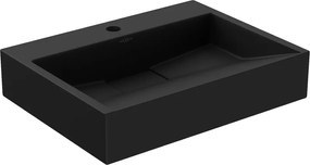 Mexen Ava lavabo de bancada em aglomerado 1/O 50 x 38 cm, preto - 23015071