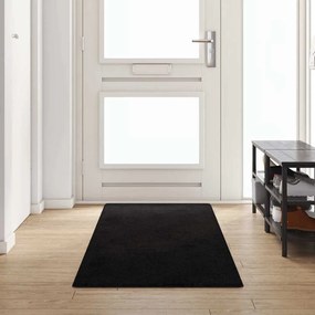 vidaXL Runner de Carpete Preto 80 x 300 cm 100% Polipropileno Tuft