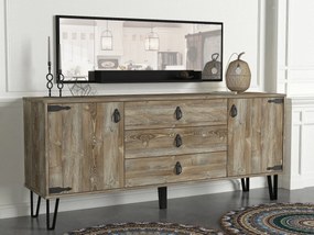 Aparador Costa Caraíba com Espelho – 180 x 78 x 45 cm | Elegância e Fu