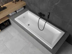 Mexen Cubik banheira retangular 150 x 70 cm, branca - 55031507000