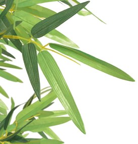 Planta bambu artificial com vaso 120 cm verde