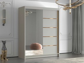 Roupeiro Closico Capsa III, Caxemira, 200x150x58cm, 118 kg, Portas para roupeiro: Deslizante