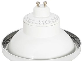 Lâmpada LED regulável GU10 AR111 branca 11W 810 lm 2700K