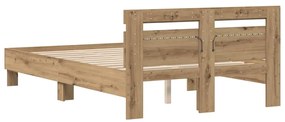 Estrado de Cama em Madeira Carvalho Artesanal