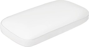 HOMCOM Almofada Viscoelástica com Desenho Ergonómico e Capa Removível e Lavável 81,28x40,64x15,24 cm Creme | Aosom Portugal
