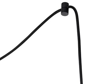 Candeeiro de suspensão dourado 3-luzes com LED espelho dourado regulável - Cava Luxe Moderno