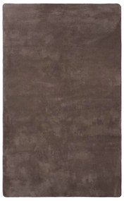 vidaXL Tapete teddy 270x180 cm cinzento-acastanhado
