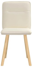 Cadeiras de jantar 2 pcs linho