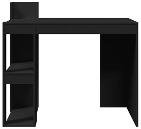 Secretária 103,5x56,5x94 cm derivados de madeira preto