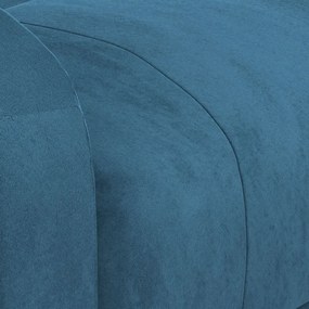 Poltrona de massagens veludo azul