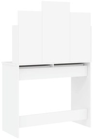 Toucador com espelho 96x39x142 cm cor branco