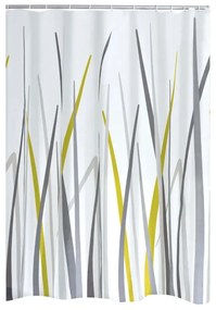 433755 RIDDER Cortina de duche Textile c/ efeito de relva