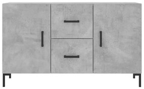 Aparador 100x36x60 cm derivados de madeira cinzento cimento