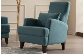 Cadeira Wing Kana – Turquesa – 76x91x87 cm