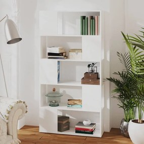 Estante/divisória 80x24x155 cm contraplacado branco
