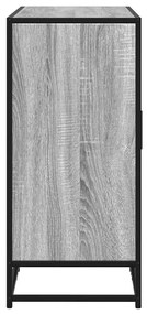 Aparador 92x35x76 cm derivados de madeira cinzento sonoma
