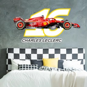 Autocolante desportivo por cima da cama - piloto de F1