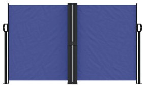 Toldo lateral retrátil 140x1200 cm azul