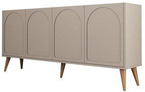 Console Lyon – Atlas Walnut – 180x81x35 cm