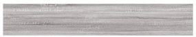 Prateleiras de parede 4pcs derivados de madeira cinzento sonoma