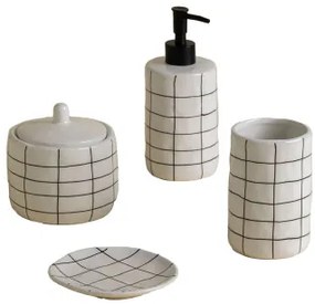 Conjunto De Banheiro Em Grés Yolven Preto - Sklum
