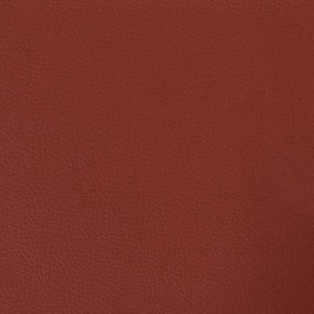 Painel parede 12 pcs 30x15 cm couro art. 0,54 m² vermelho tinto
