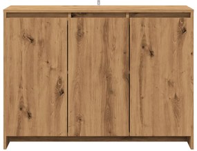 Aparador 102x35x75 cm derivados de madeira carvalho artisiano