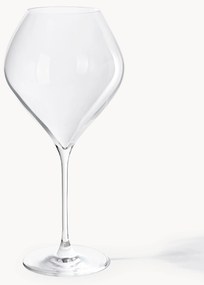 Copos de vinho tinto de cristal Silvio, conjutno de 4