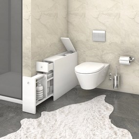 Armário de Casa de Banho Smart – Branco – 20x55x60 cm
