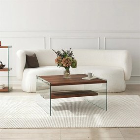 Mesa de Centro Aqua – Natural – 75x40x75 cm
